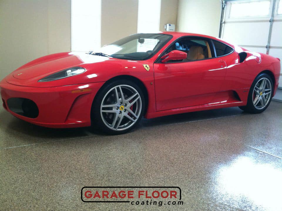 Garage Floor Coating Indiana Epoxy Floor Coating Before and After